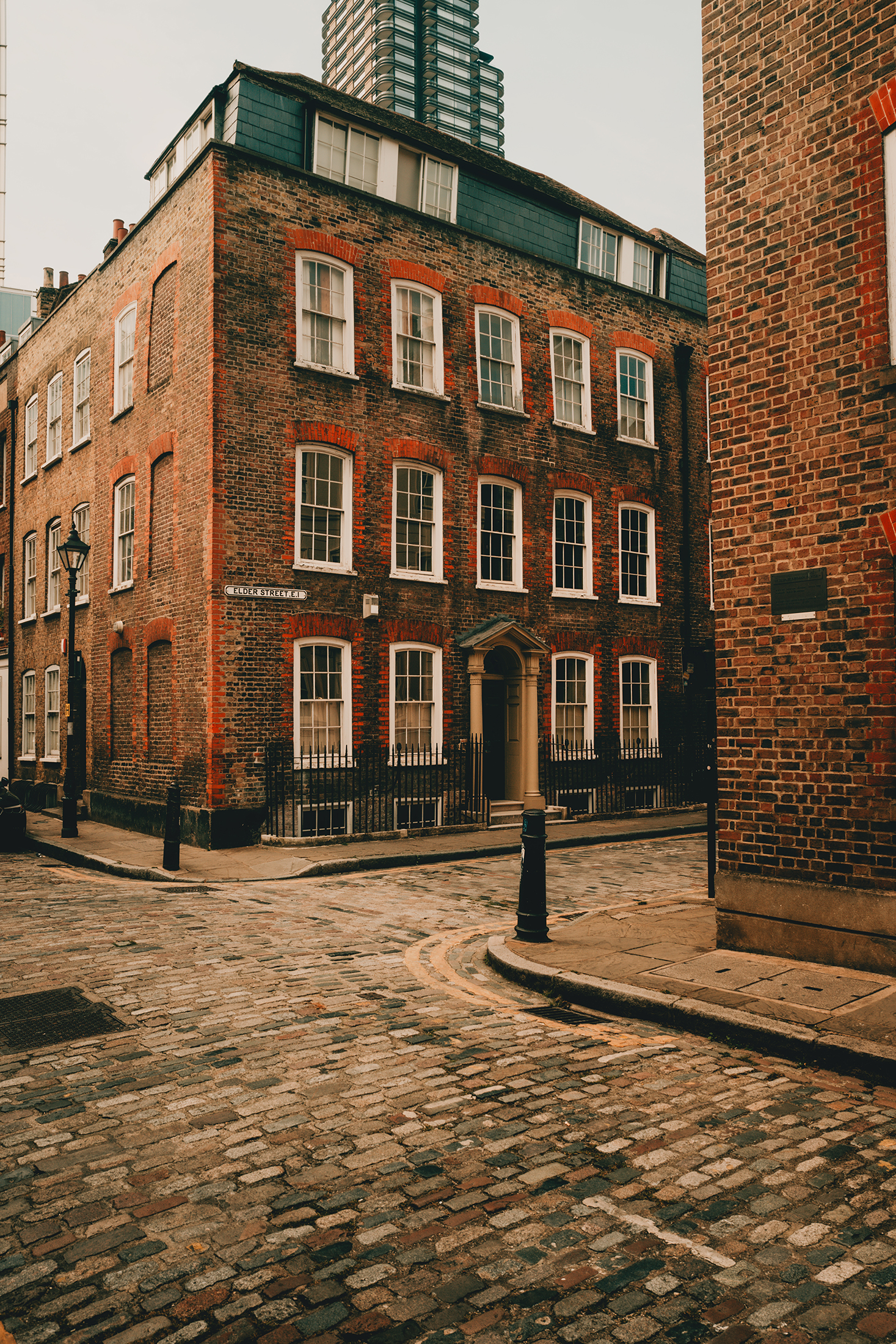 Corner of a small alley