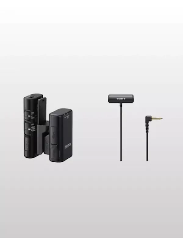 Sony ECM-W2BT Wireless Microphone and ECM-LV1 Compact Stereo Lavalier  Microphone Announced